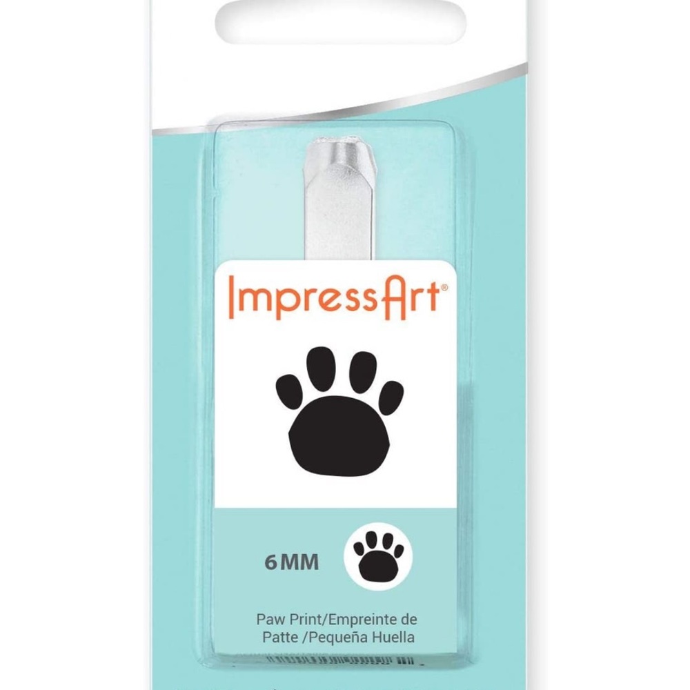 Paw print stamp